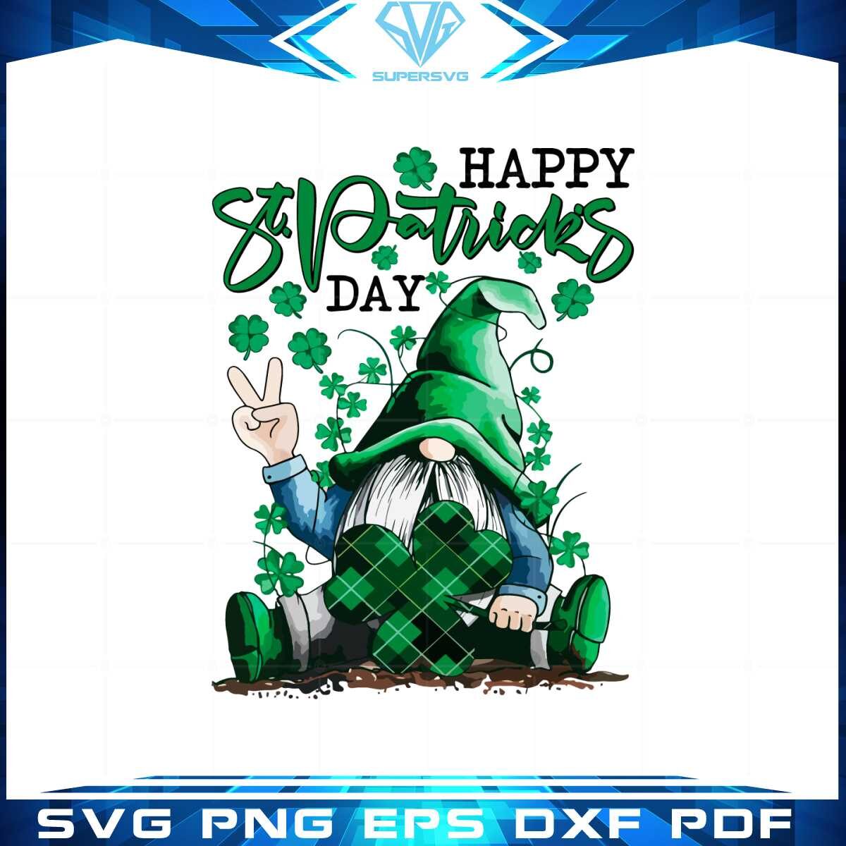 happy-st-patricks-day-gnome-irish-shamrock-svg-cutting-files