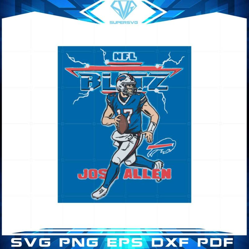 josh-allen-buffalo-nfl-blitz-player-svg-graphic-designs-files