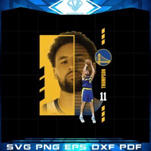 Klay Thompson Golden State Warriors Png Sublimation Designs