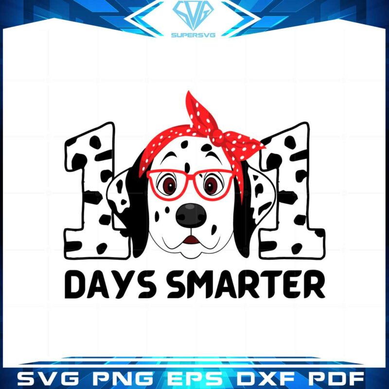 101-days-smarter-svg-best-graphic-designs-cutting-files