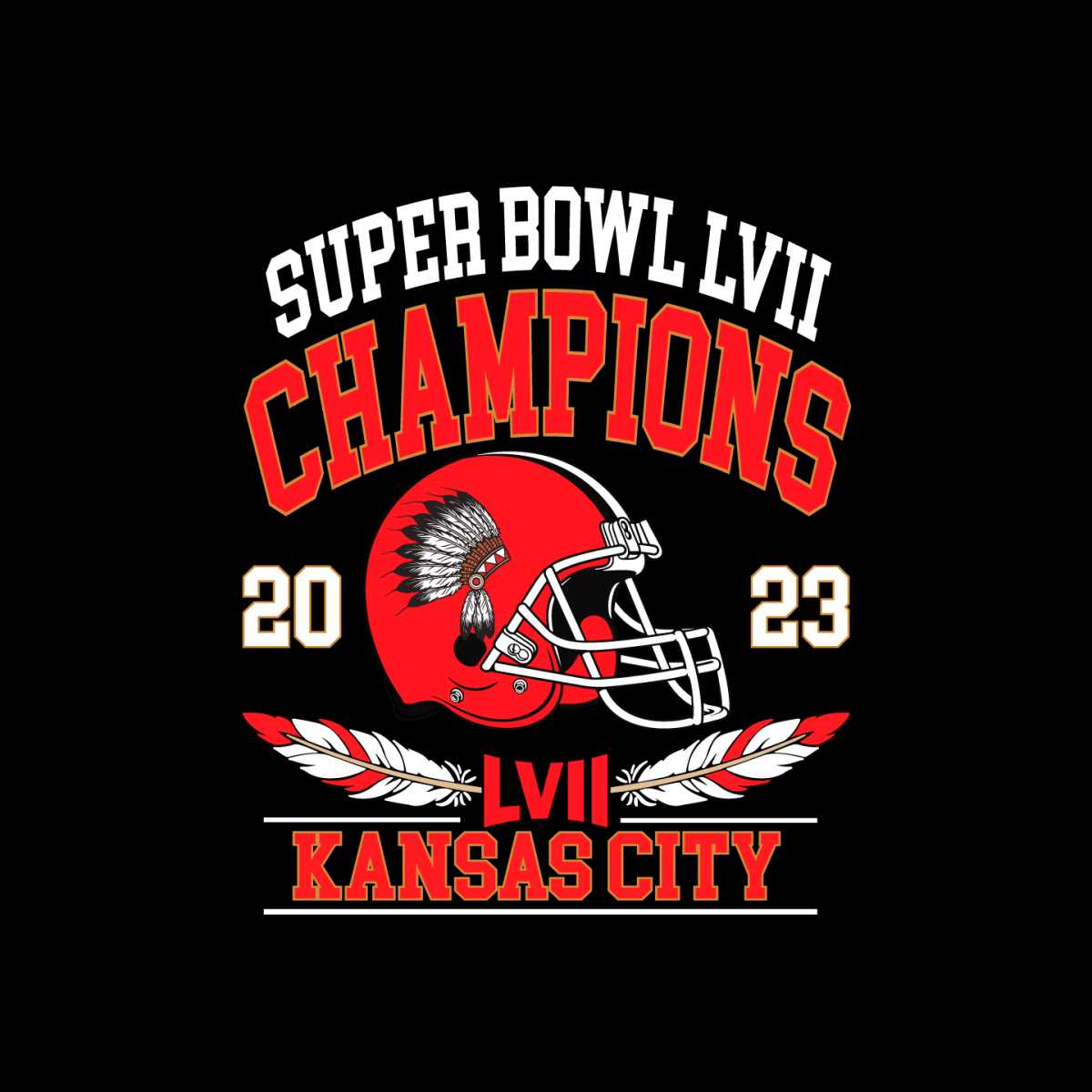 Kansas City Chiefs 2023 Afc Championship Super Bowl 2023 Svg