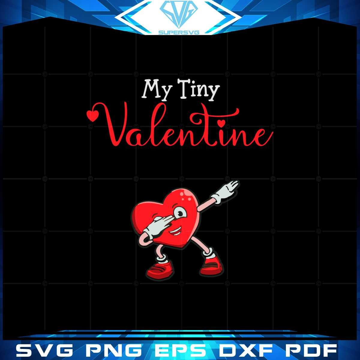 my-tiny-valentine-dabbing-heart-svg-graphic-designs-files