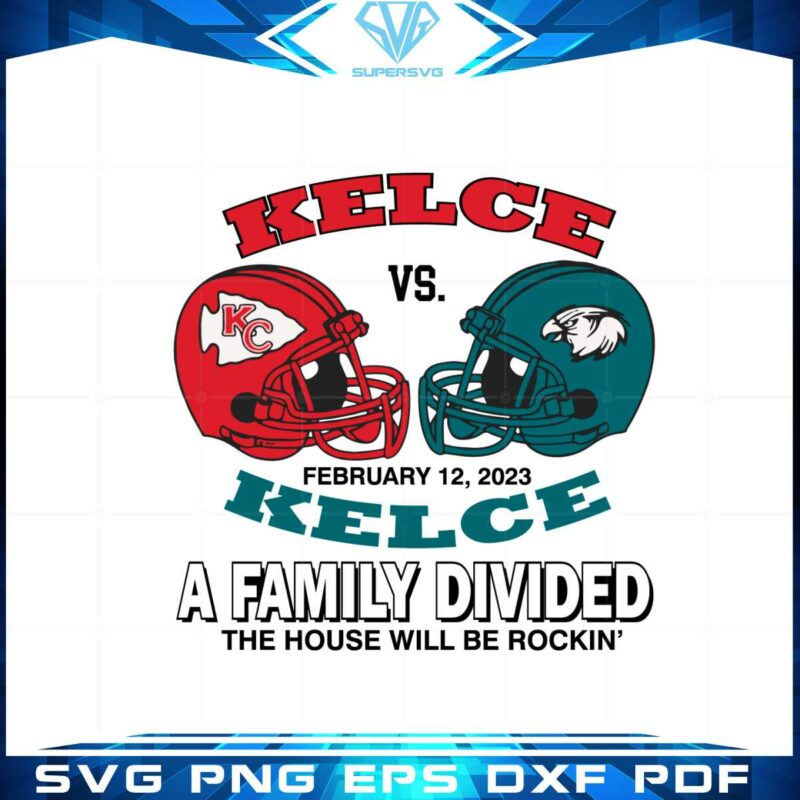 super-bowl-kelce-vs-super-bowl-lvii-svg-graphic-designs-files