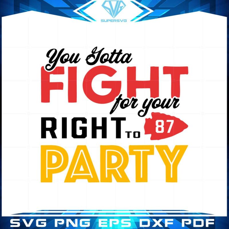 you-gotta-fight-for-your-right-to-party-svg