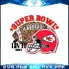 chiefs-leopard-print-gameday-super-bowl-2023-football-png