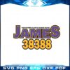 james-38388-your-favorite-player-svg-graphic-designs-files