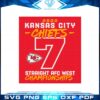 kansas-city-chiefs-seventh-straight-afc-west-division-championship-svg