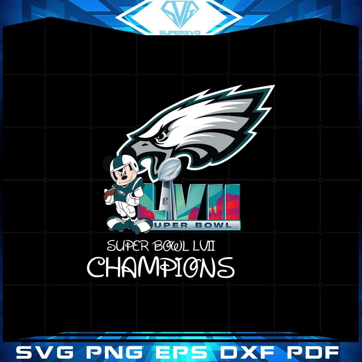 mickey-philadelphia-eagles-super-bowl-lvii-champions-png