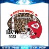 kansas-city-chiefs-leopard-gameday-super-bowl-2023-football-svg