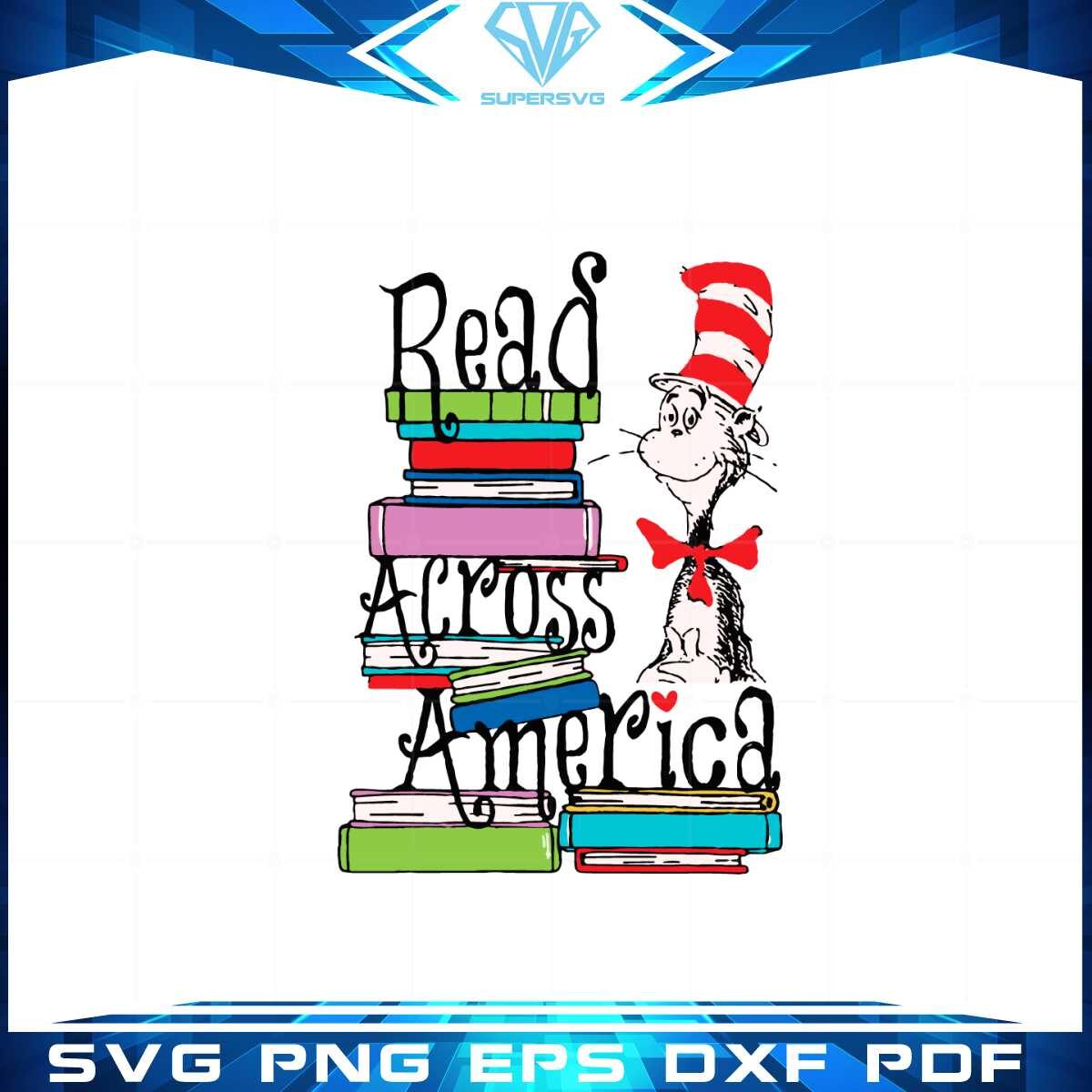 read-across-america-cat-in-the-hat-svg-graphic-designs-files