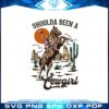 retro-cowgirl-shoulda-been-a-cowgirl-svg-graphic-designs-files