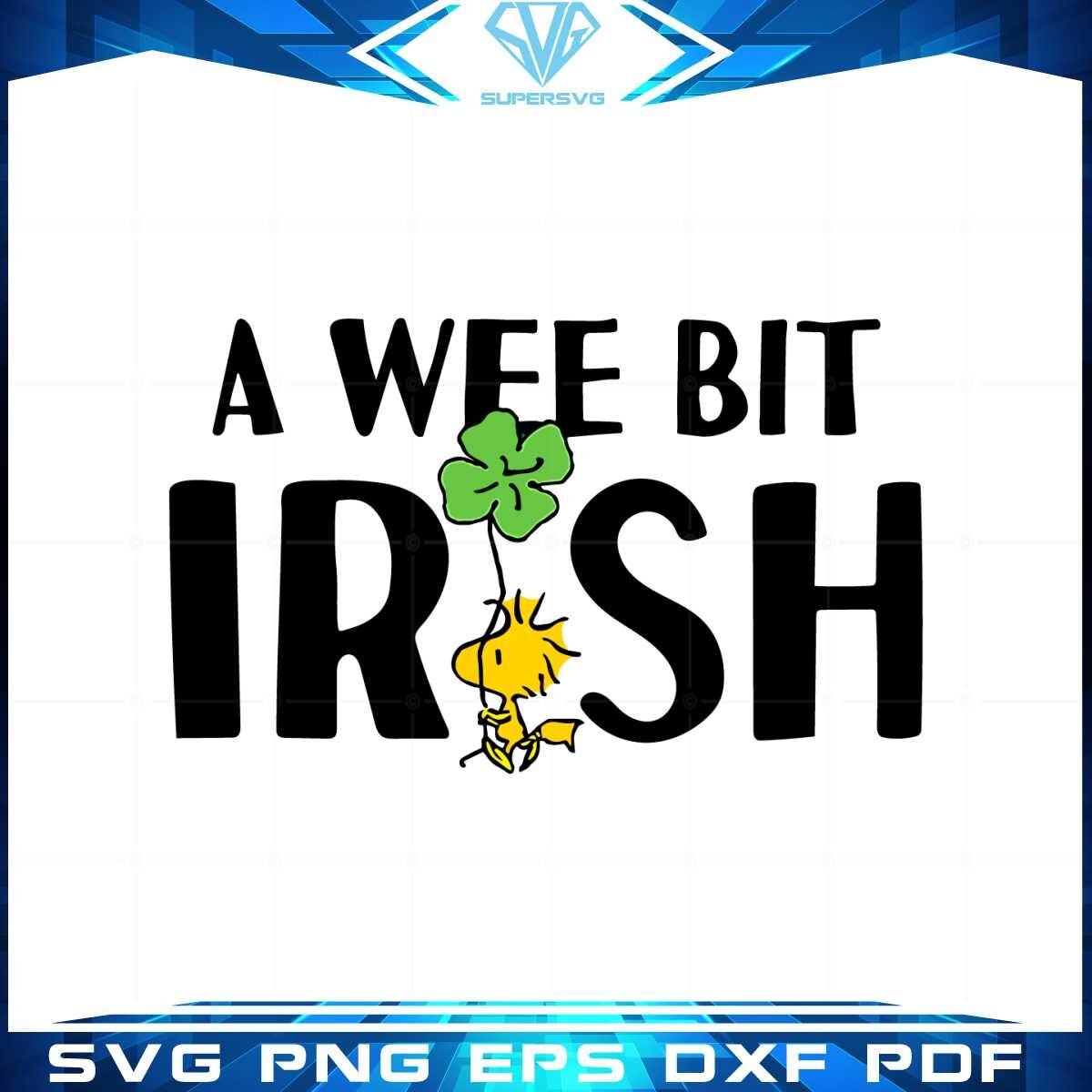 peanuts-woodstock-st-patricks-day-a-wee-bit-irish-svg-cutting-files