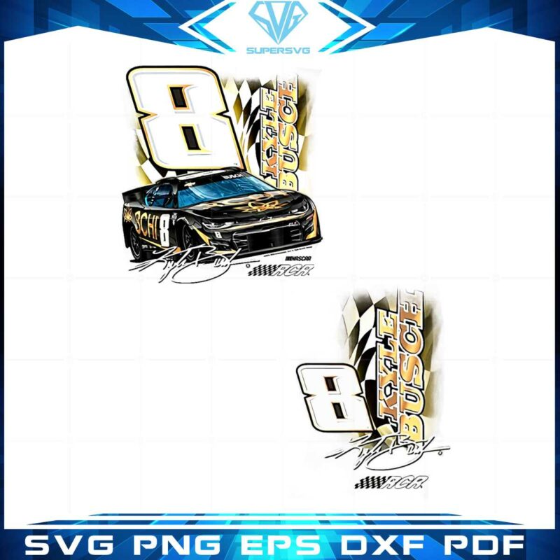 kyle-busch-8-richard-childress-racing-team-png-sublimation