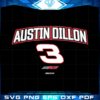austin-dillon-no-3-nascar-svg-files-for-cricut-sublimation-files