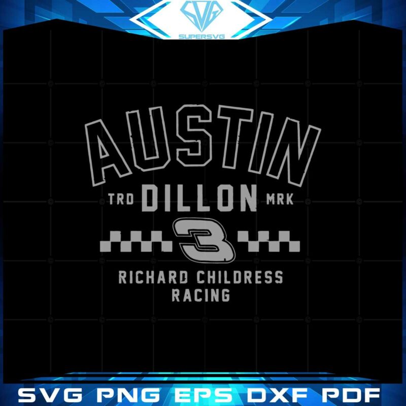 austin-dillon-3-richard-childress-racing-svg-cutting-files