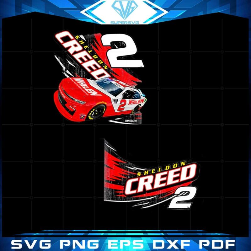 sheldon-creed-2-whelen-car-automotive-racing-png-sublimation