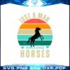 just-a-man-who-loves-horses-vintage-sunset-svg-cutting-files
