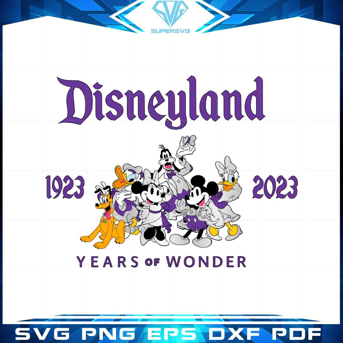 disney-100-years-of-wonder-disneyland-1923-2023-100th-year-anniversary-png