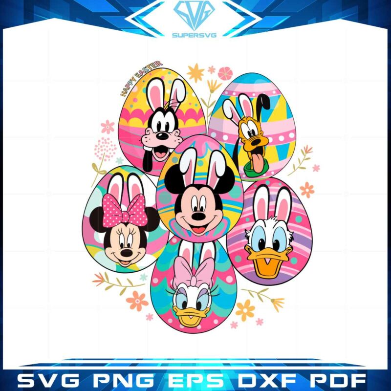 happy-easter-day-mickey-and-friend-disney-easter-svg-files