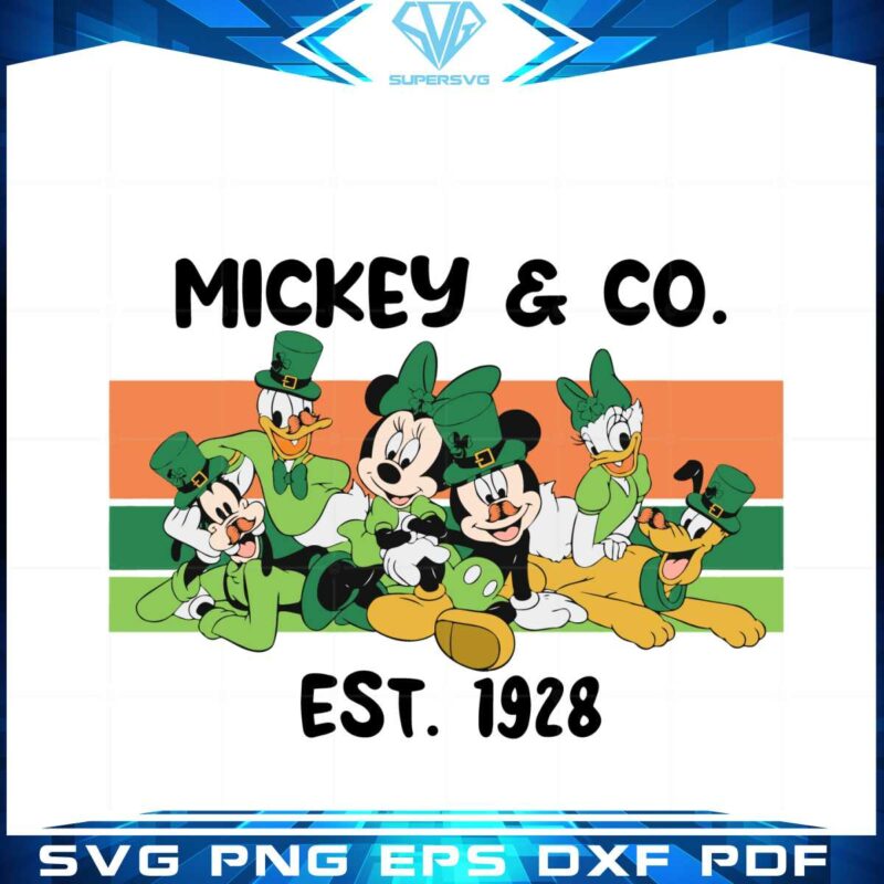 st-patricks-day-mouse-and-friends-irish-mickey-and-co-svg