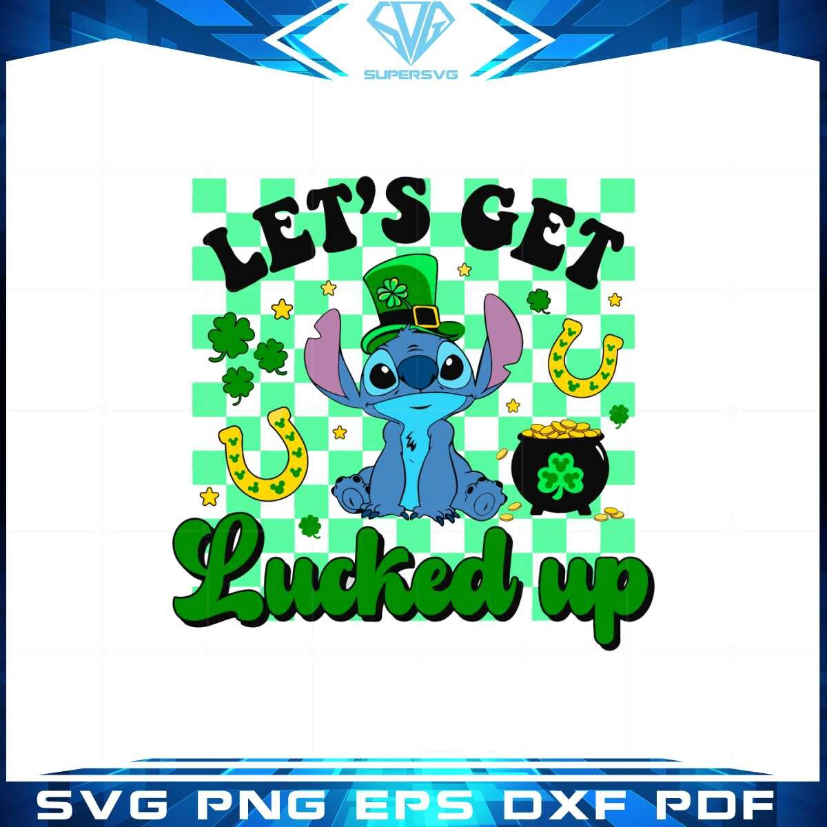 let-the-lucked-up-funny-stitch-st-patrick-day-svg-cutting-files