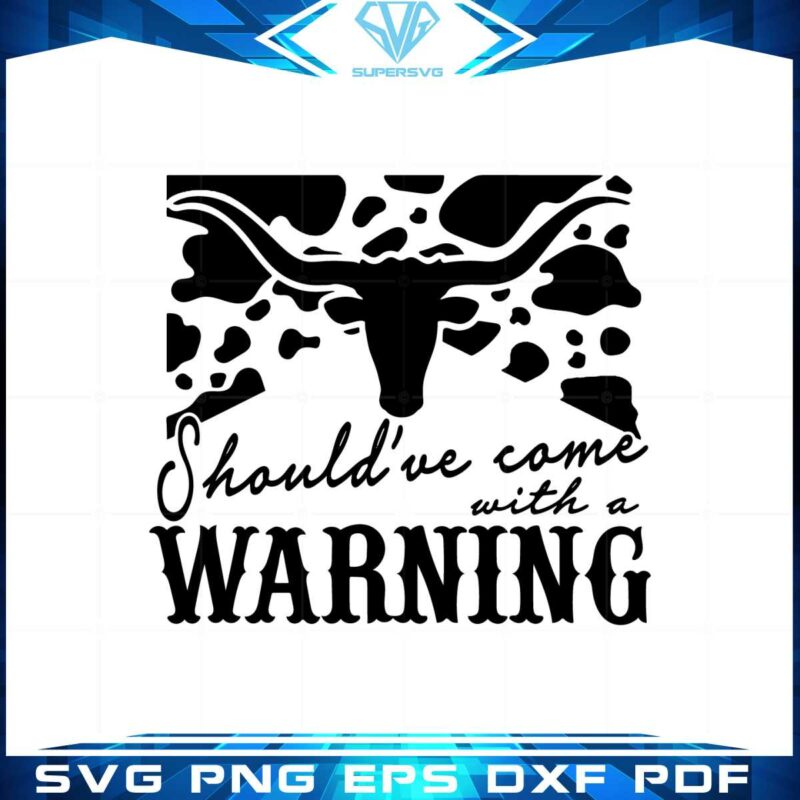 shouldve-come-with-a-warning-funny-morgan-wallen-tour-2023-svg