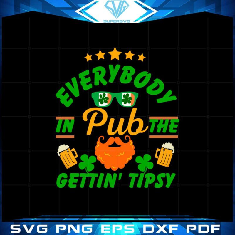 everybody-in-the-pub-getting-tipsy-funny-st-patricks-day-svg