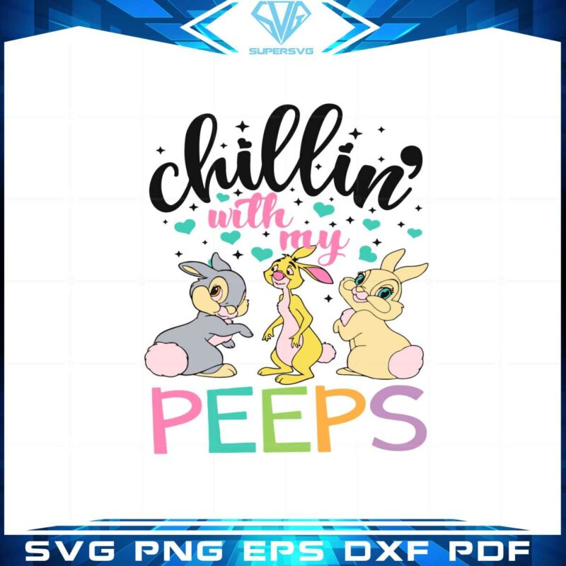 chilling-with-my-peeps-cute-easter-bunny-svg-cutting-files