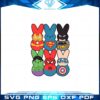 easter-peeps-superheroes-svg-for-cricut-sublimation-files