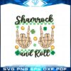 shamrock-and-roll-skeleton-hand-svg-files-silhouette-diy-craft
