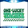 one-lucky-teacher-groovy-retro-teacher-st-patrick-day-svg