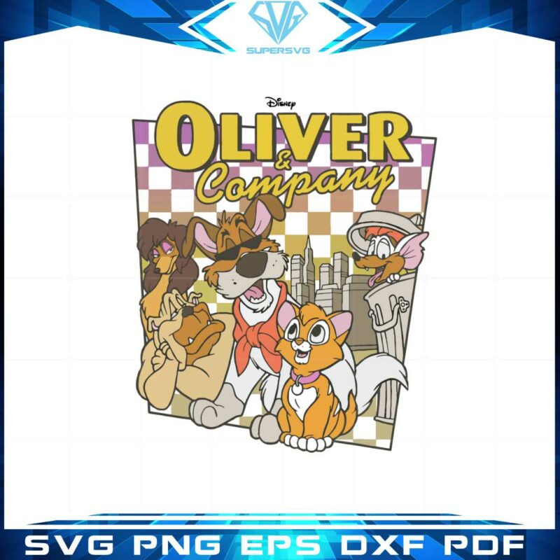 disney-oliver-and-company-checkerboard-poster-svg-cutting-files