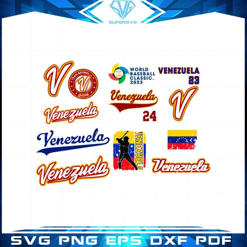 venezuela-world-baseball-classic-2023-bundle-svg-cutting-files