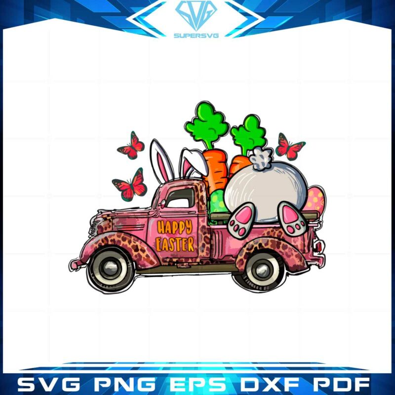 happy-easter-pink-truck-with-bunny-png-sublimation-designs