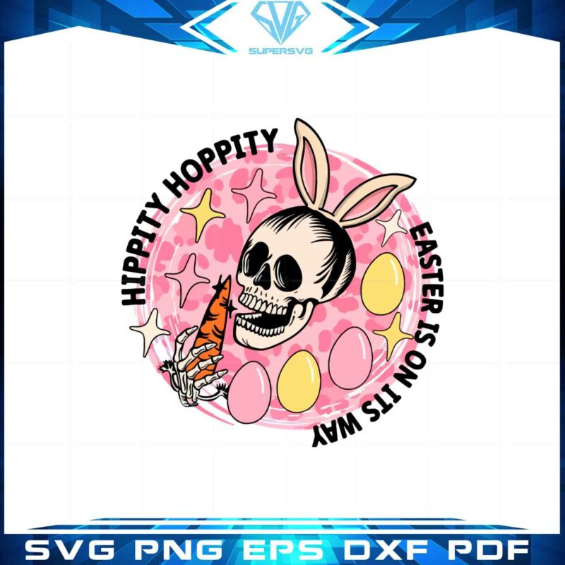 hippity-hoppity-easter-is-on-its-way-funny-easter-skeleton-svg