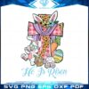 he-is-risen-leopard-cross-bunny-happy-easter-2023-png