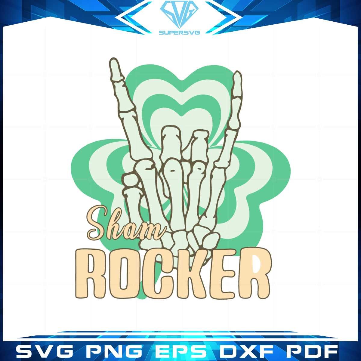 shamrocker-st-patricks-day-shamrock-skeleton-hand-svg