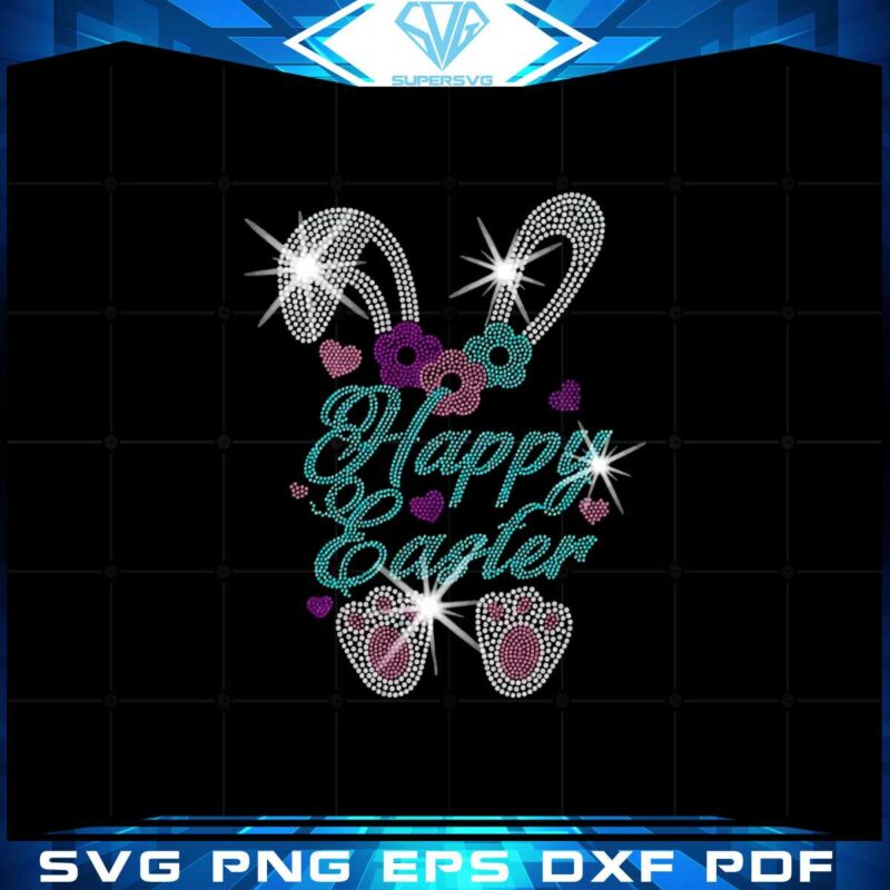 happy-easter-cute-bunny-sparkle-spangle-bling-svg-cutting-files