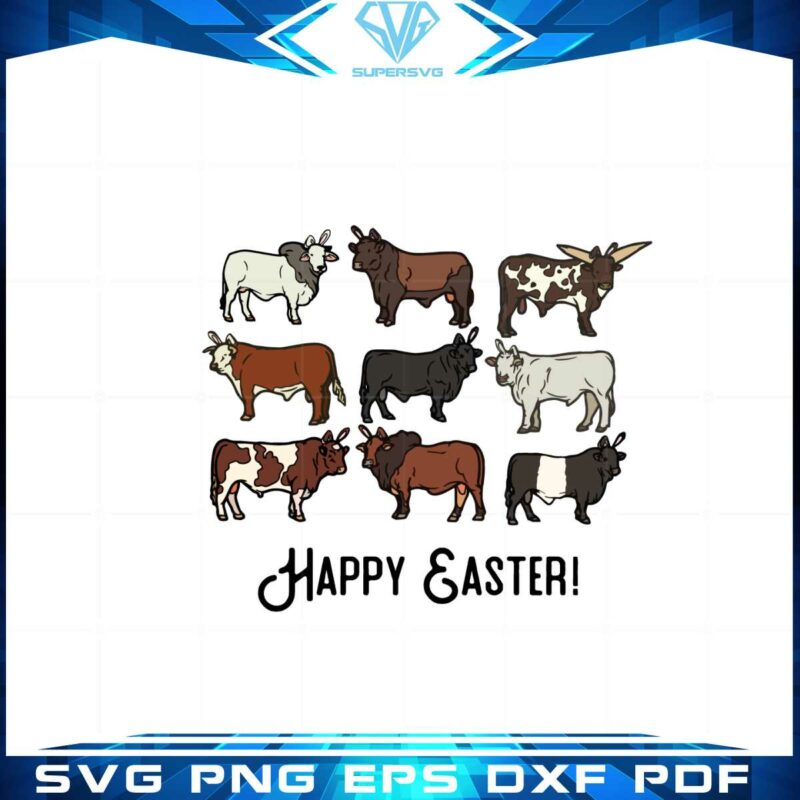 happy-easter-western-cow-bunny-ear-svg-graphic-designs-files