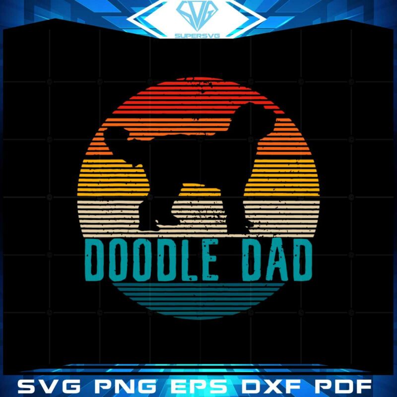 best-doodle-dad-ever-retro-fathers-day-svg-graphic-designs-files