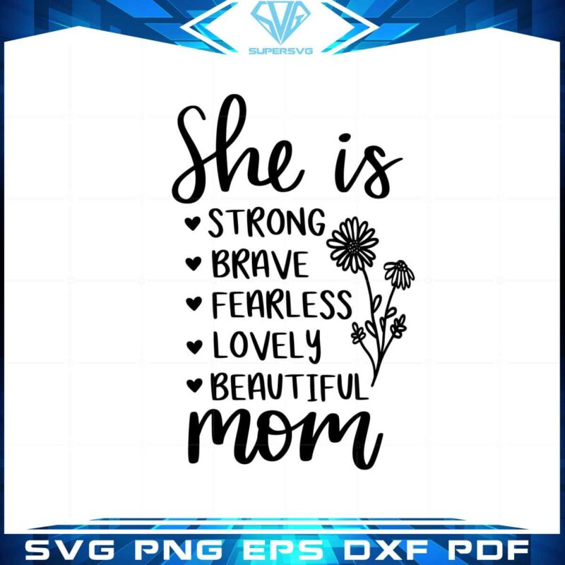 she-is-mom-blessed-mom-svg-best-graphic-designs-cutting-files