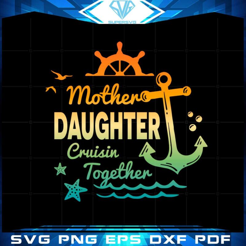 retro-mothers-day-mother-daughter-cruisin-together-svg