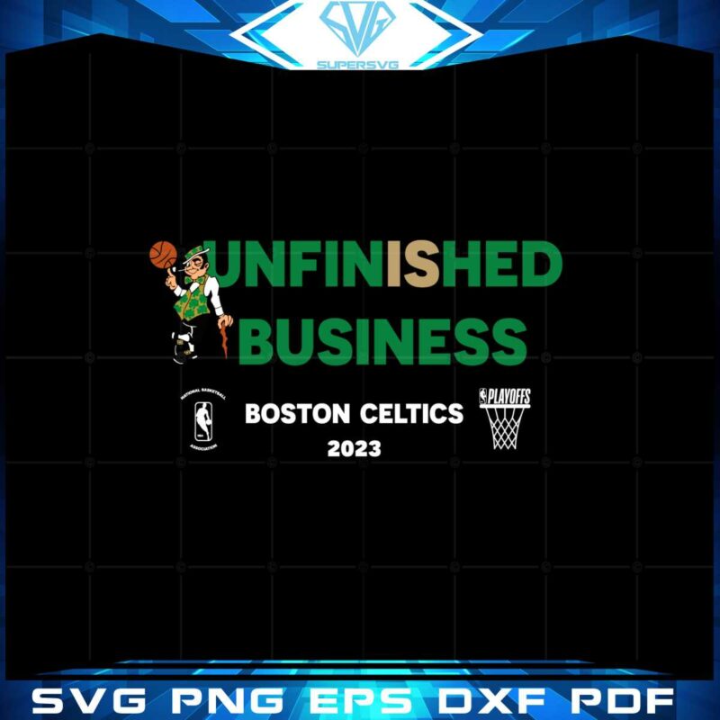 boston-celtics-2023-nba-playoffs-unfinished-business-svg