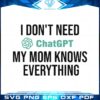 i-dont-need-chatgpt-my-mom-knows-everything-svg-cutting-files