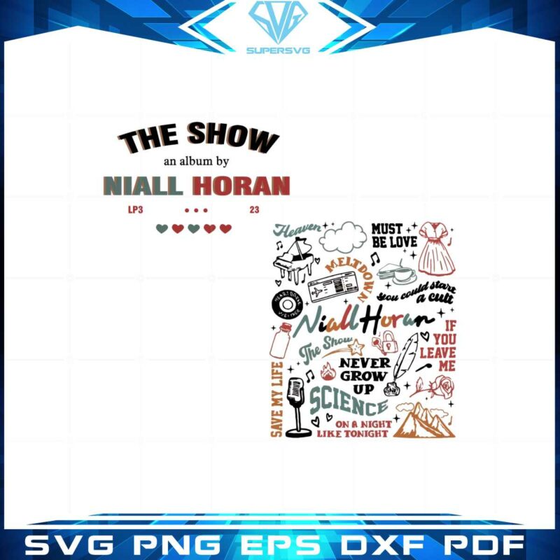 niall-horan-the-show-album-track-list-svg-cutting-files