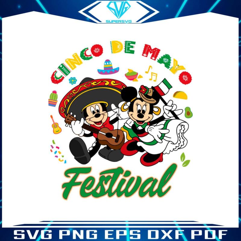 cinco-de-mayo-festival-mickey-and-minnie-disney-happy-conco-de-mayo-svg