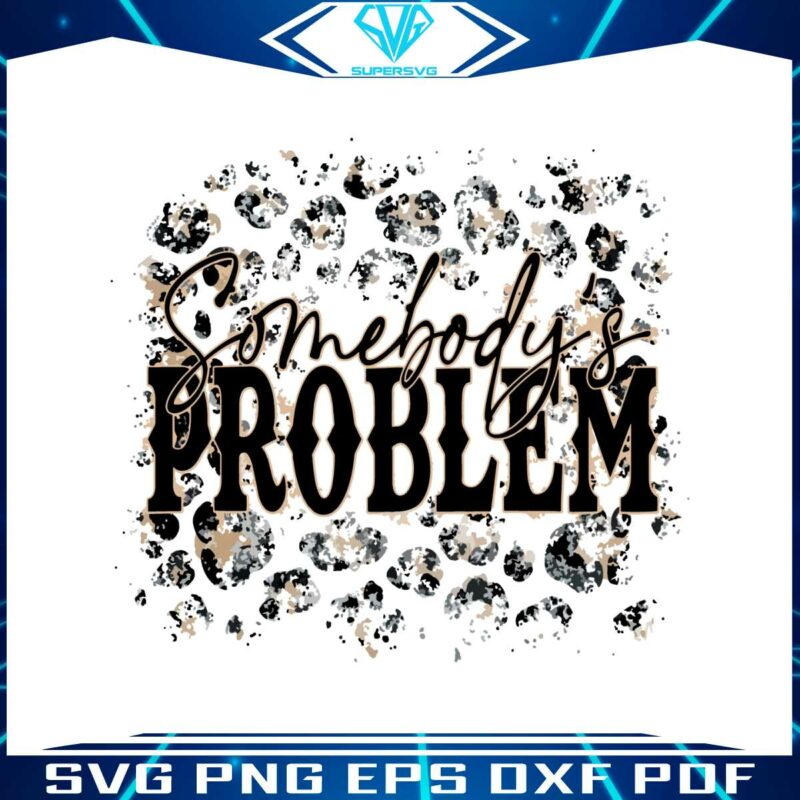 leopard-somebodys-problem-vintage-morgan-wallen-country-music-png