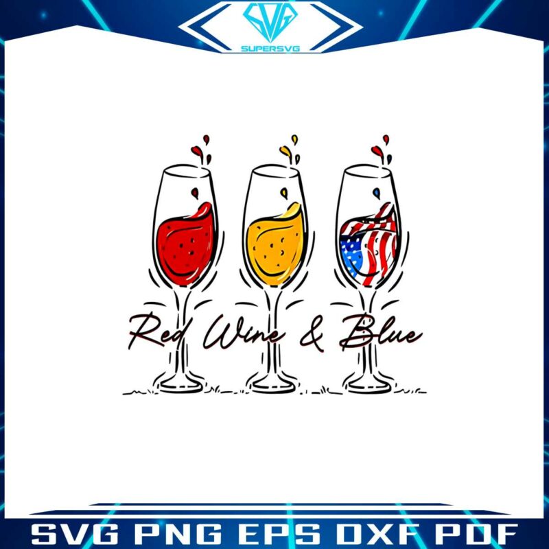 red-wine-and-blue-drinking-america-png-sublimation-design