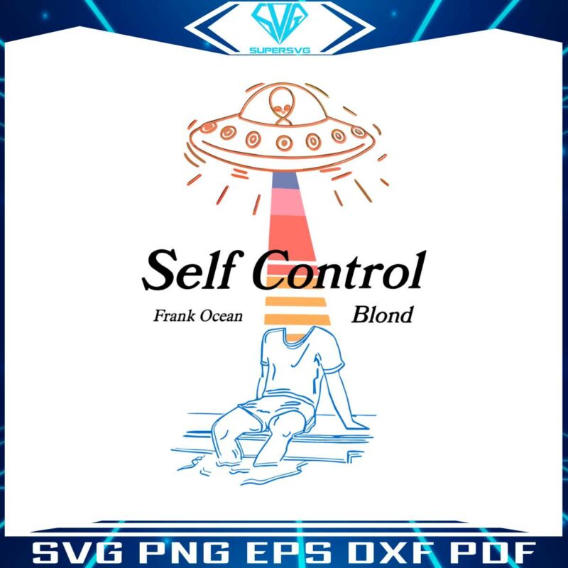 frank-ocean-blond-ufo-self-control-svg-graphic-designs-files