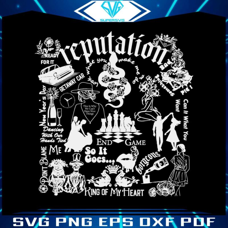 reputation-snake-swiftie-reputation-album-eras-tour-2023-svg